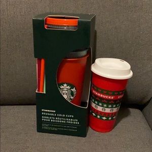 2020 Starbucks holiday glitter cold cups